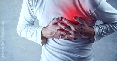 Ein Herzinfarkt ist eine gefürchtete Folge von Hypertonie